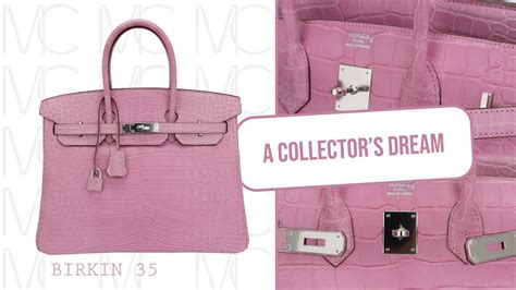 A Collector’s Dream: Hermes Birkin 35 in Limited Edition 5P .